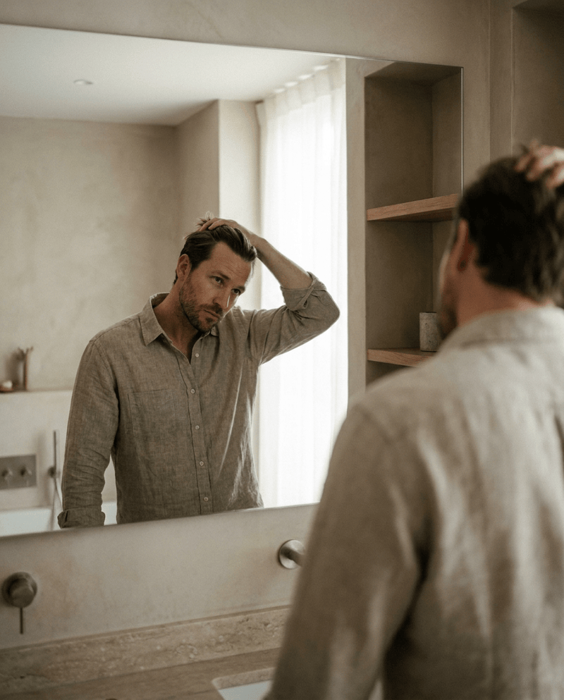 How to Tell If Your Hair Is Actually Thinning - Volyrian